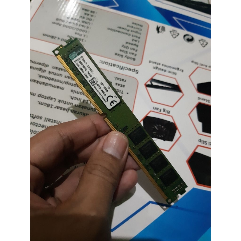 Ram PC DDR3 8gb Kingston Bekas