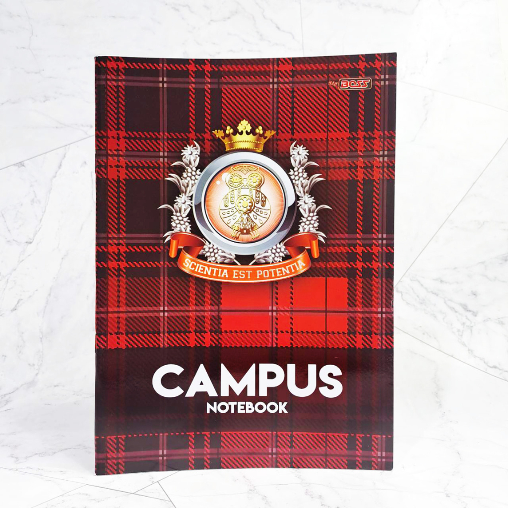 

Buku Tulis Big Boss 50 Lembar 18 x 25 cm Campus Notebook Kertas HVS 75 GSM