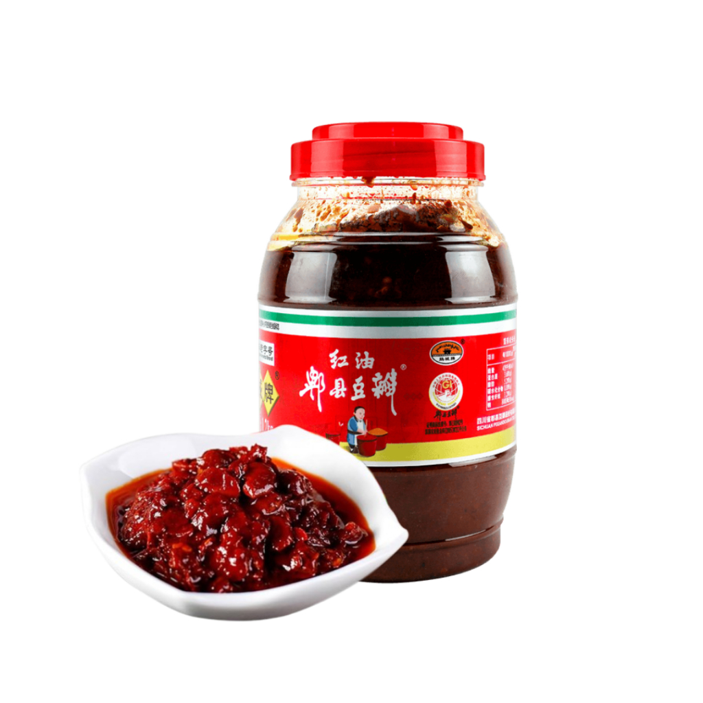 

Pixian - Broad Bean Sauce/Sambal Kacang Koro With Chili Oil Kemasan 500gr - 1.2kg Bpom