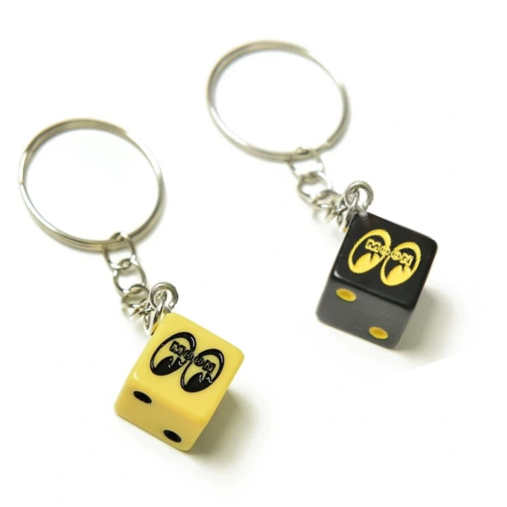 Mooneyes Dice Keychain Original custom culture accesories