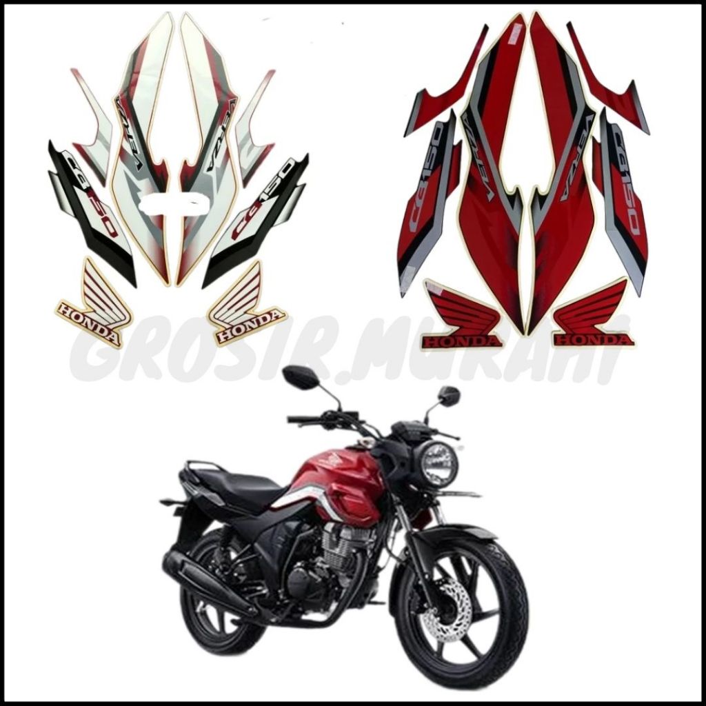 Striping Standart Honda CB Verza 150R 2021 | Stiker Body CB Verza 150R 2021 | Termurah & Berkualitas