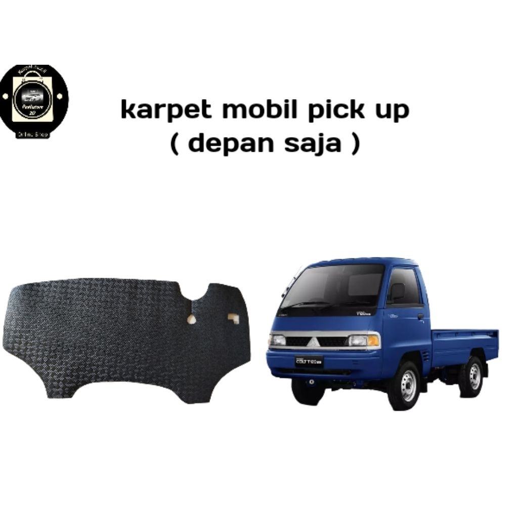 Karpet lantai mobil carry Futura 1.5 pick up/bak depan saja