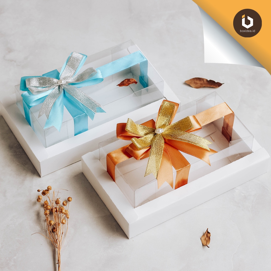 

Kotak Hantaran | Kotak Mika | Gift Box |Toples Box | Packaging 21x11x8 cm