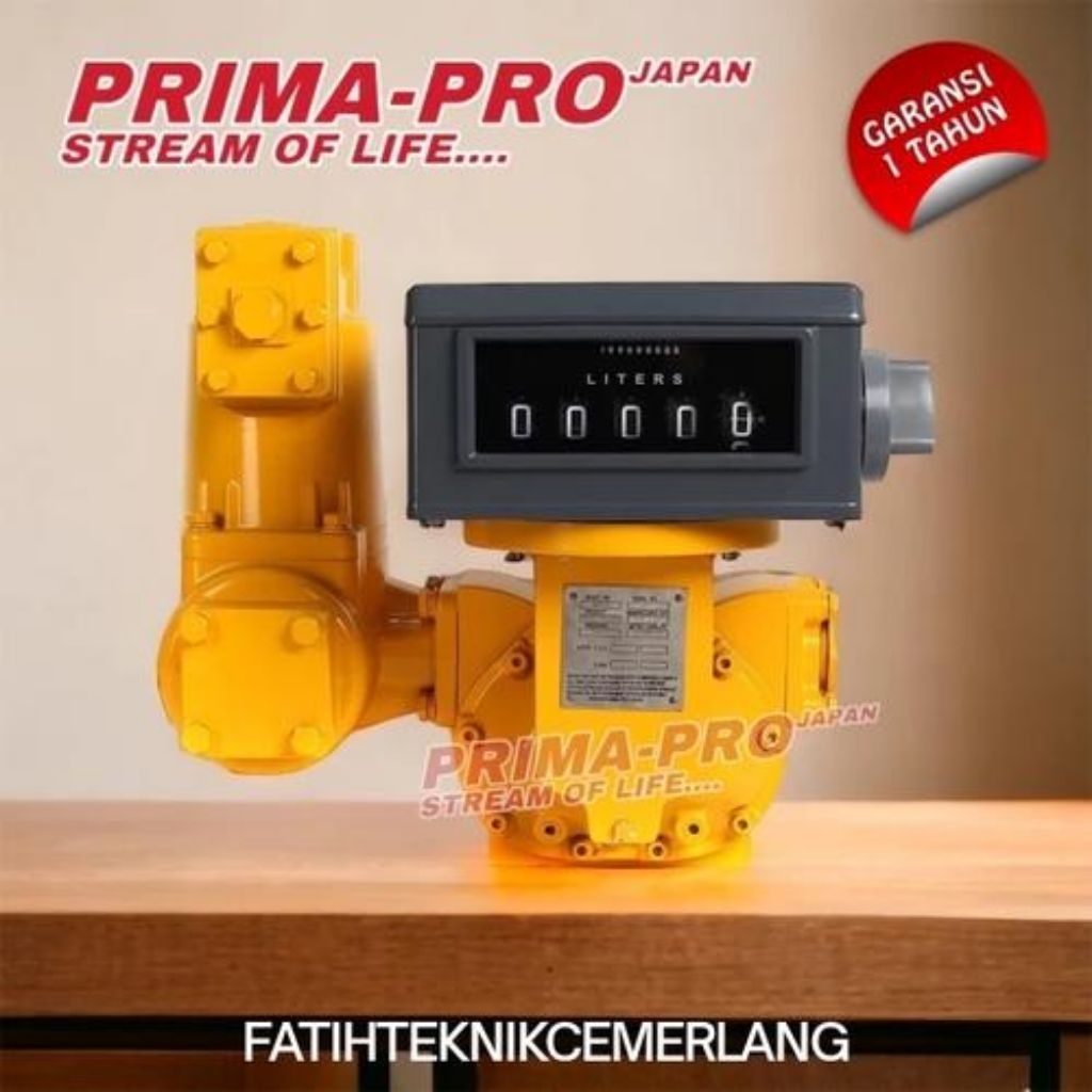 flow meter industri Flowmeter LC 2inch 550LPM Flow Meter Solar/Oli