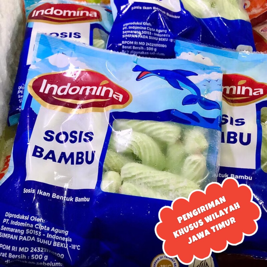 

Indomina Sosis Bambu 500gr