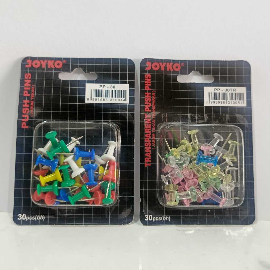 

JARUM TEKAN | PUSH PIN JOYKO (30 pcs)