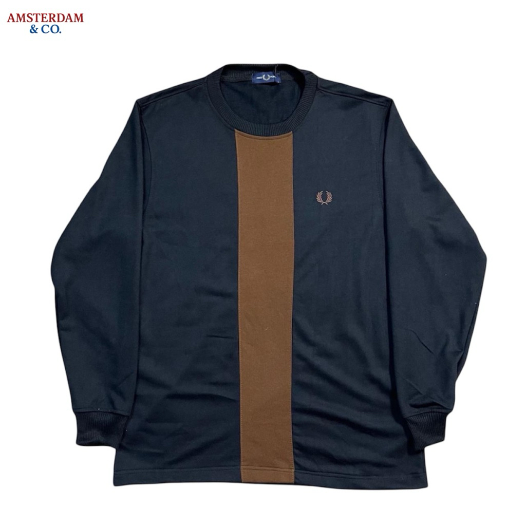 Sweater Crewneck Fred Perry Original 100%