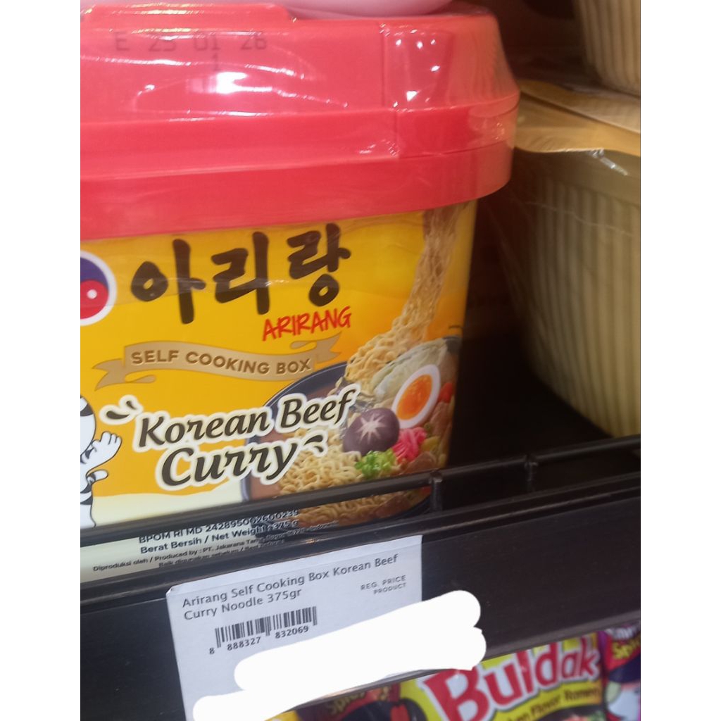 

Makanan korea-arirang-beef curry noodle-375gr