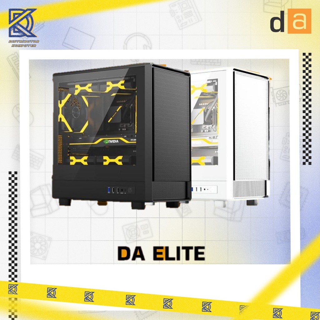 DIGITAL ALLIANCE GAMING CASE ELITE - M-ATX Mid Tower Gaming Case