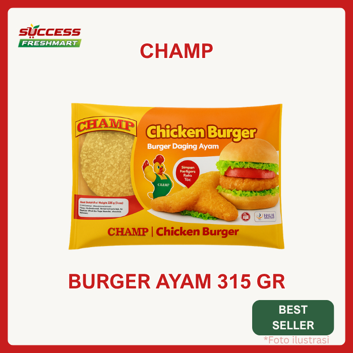 

Champ burger 315 Gram