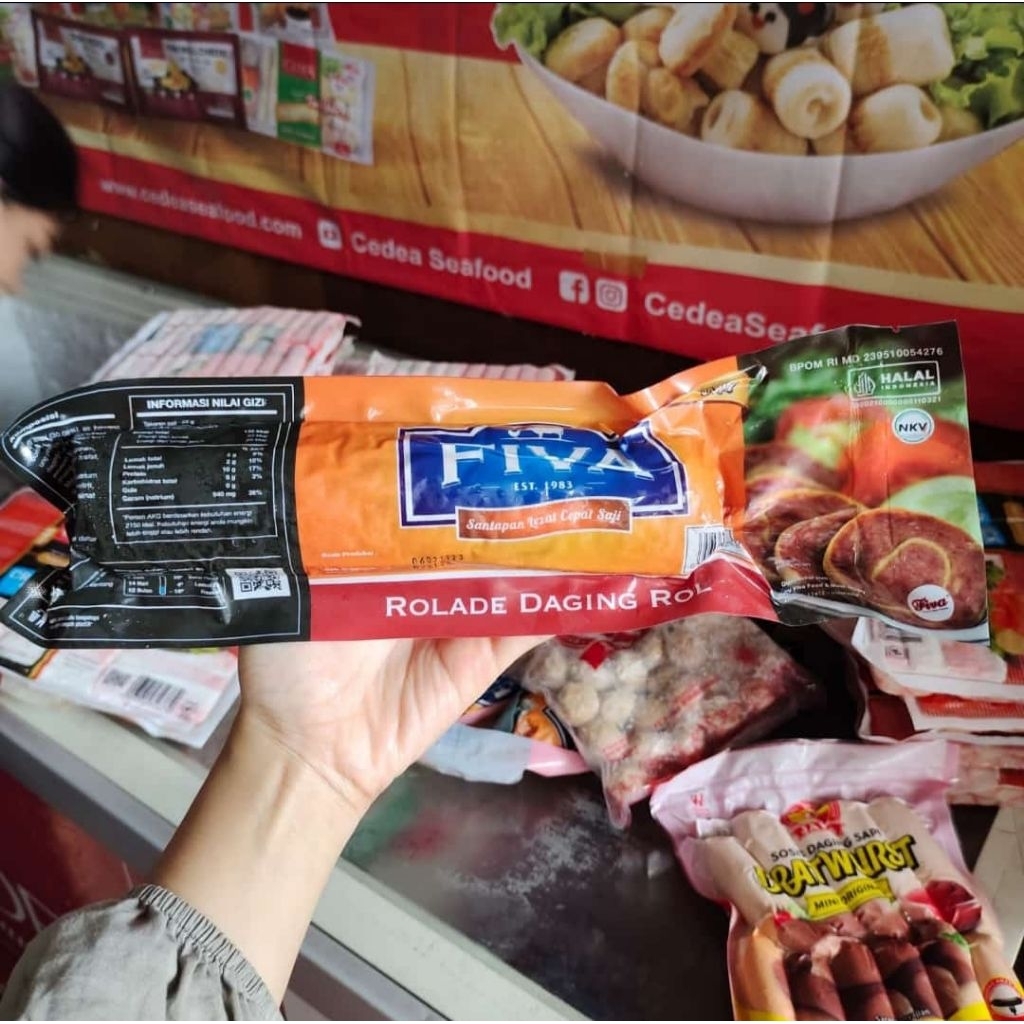 

Fiva rolade Daging sapi