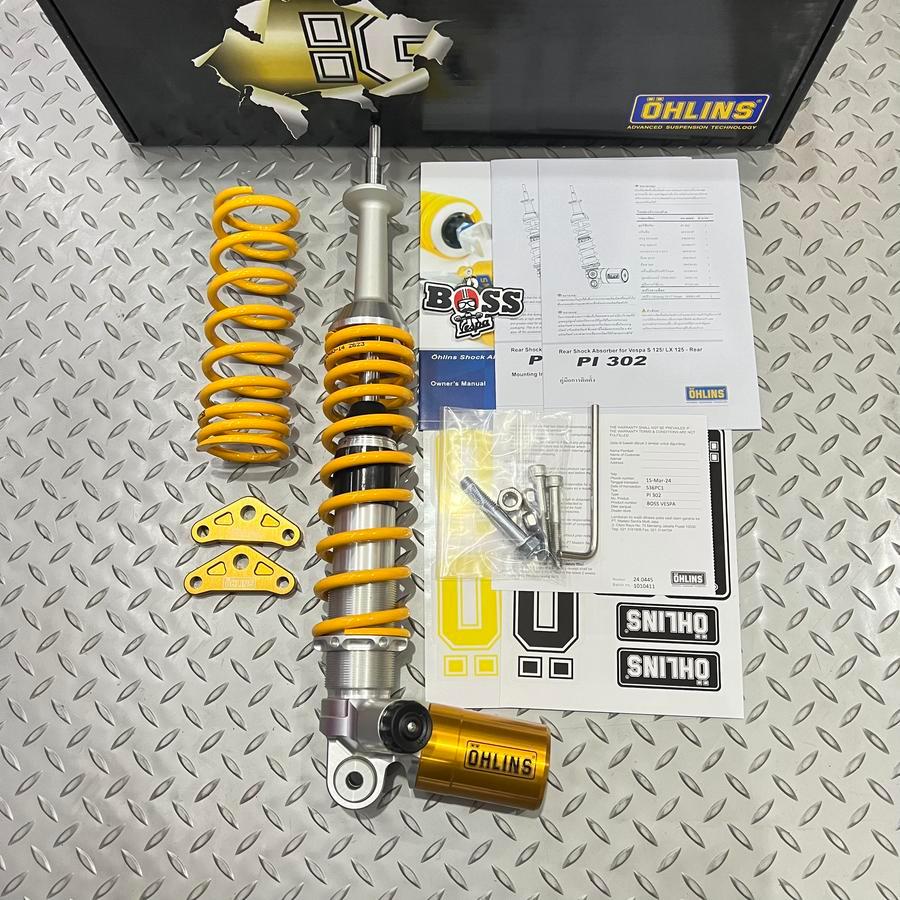 Shock Tabung Ohlins Rear PI 302 Vespa Sprint Primavera