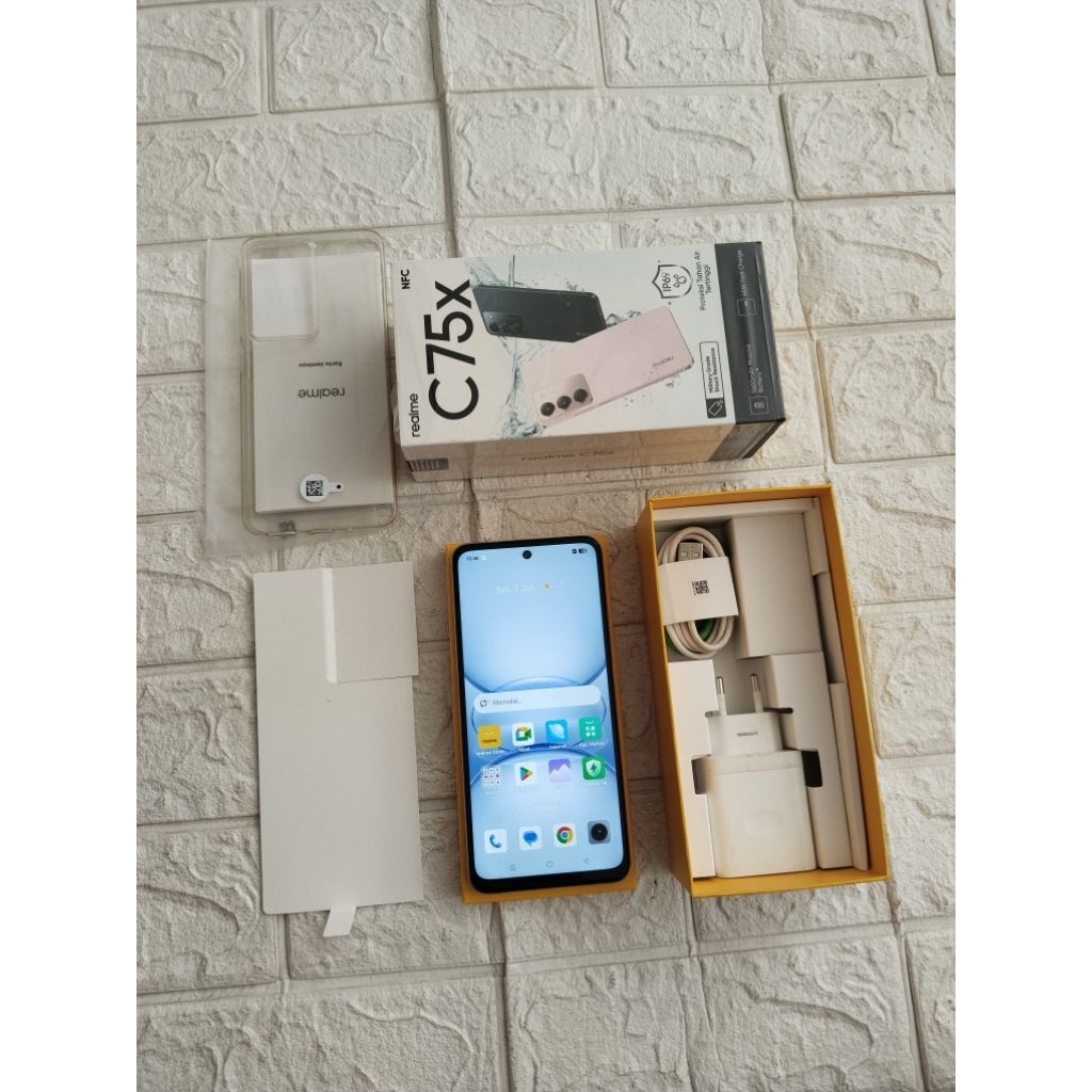 Realme C75x 8+8/128 & C75 8+8/128 & 256 Second Like New Mulus Garansi Panjang
