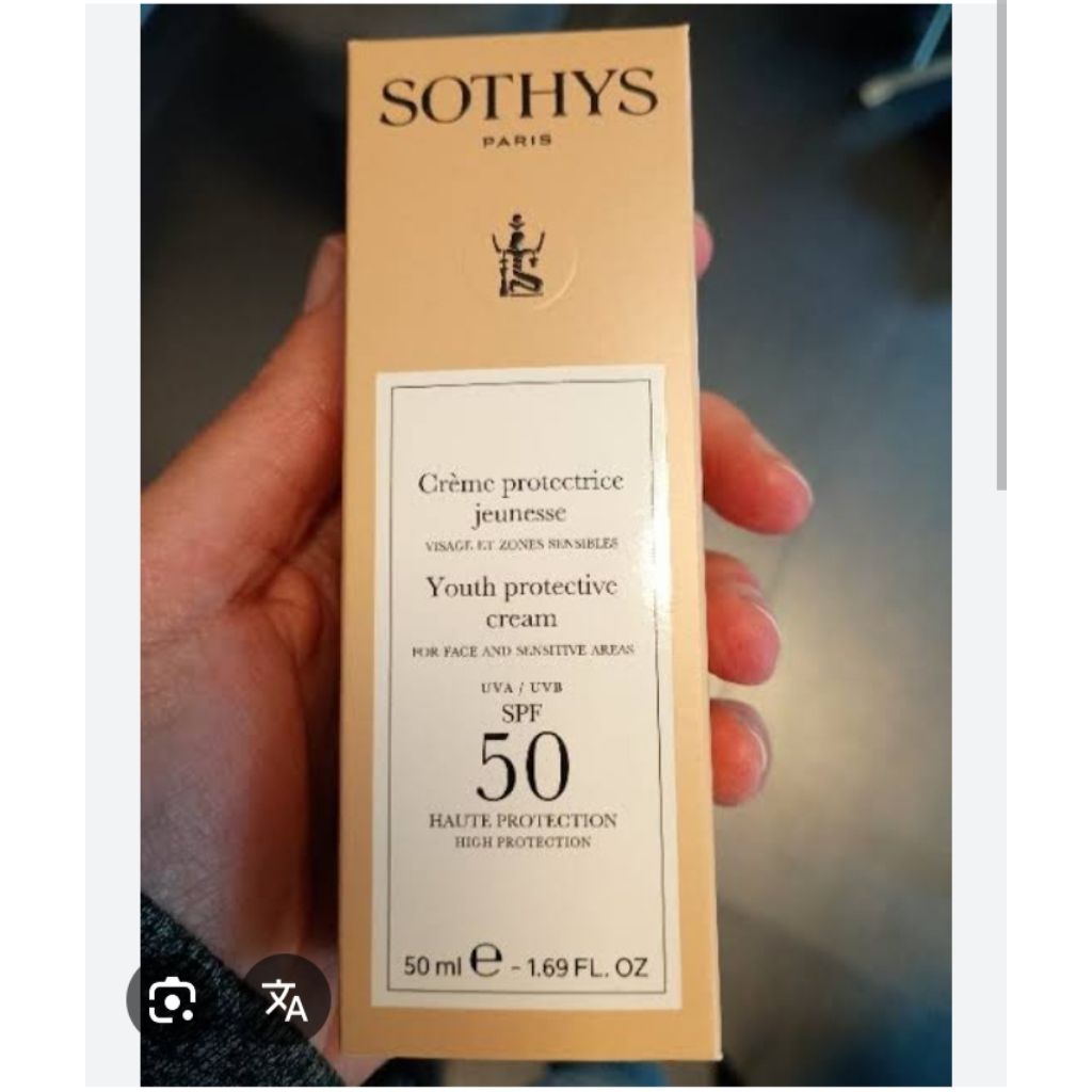 sothys creme protectrice jeunesse