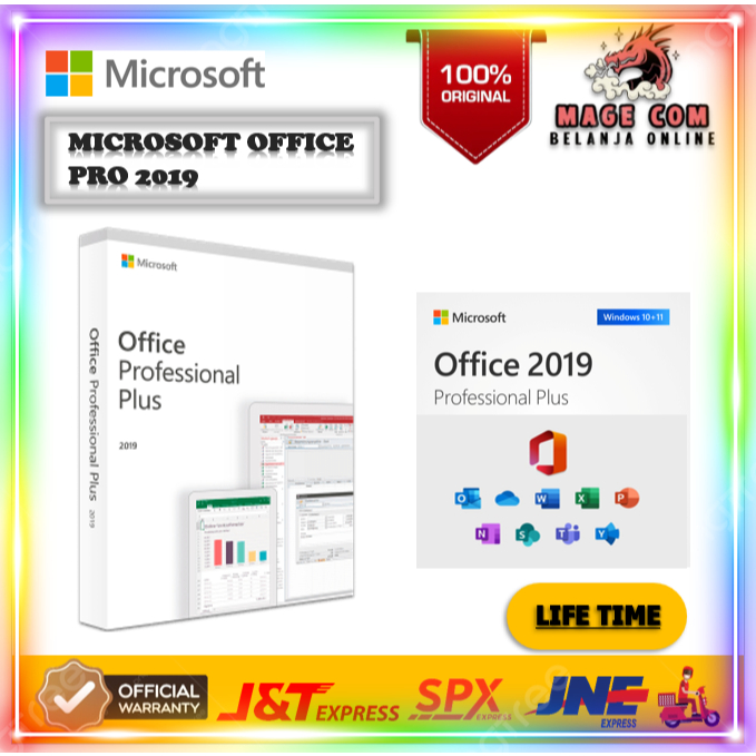 OFFICE PROFESSIONAL PLUS 2019 ORIGINAL RETAIL PACK