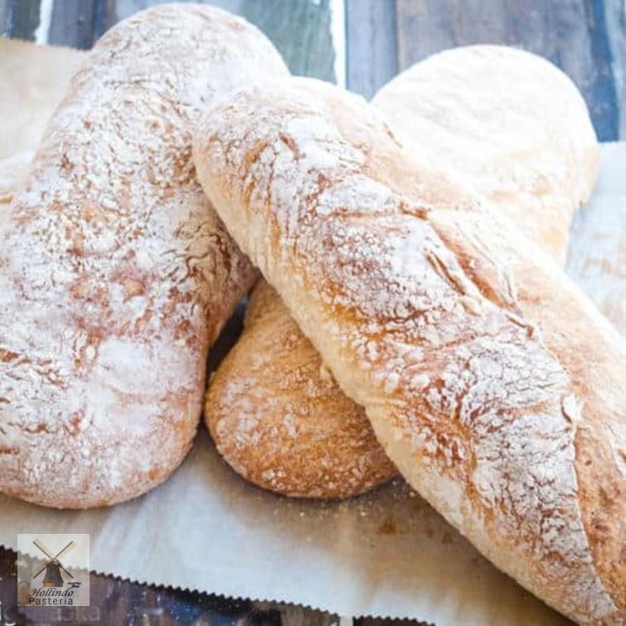 

Italian Original Sourdough Ciabatta Slipper Bread 26 cm