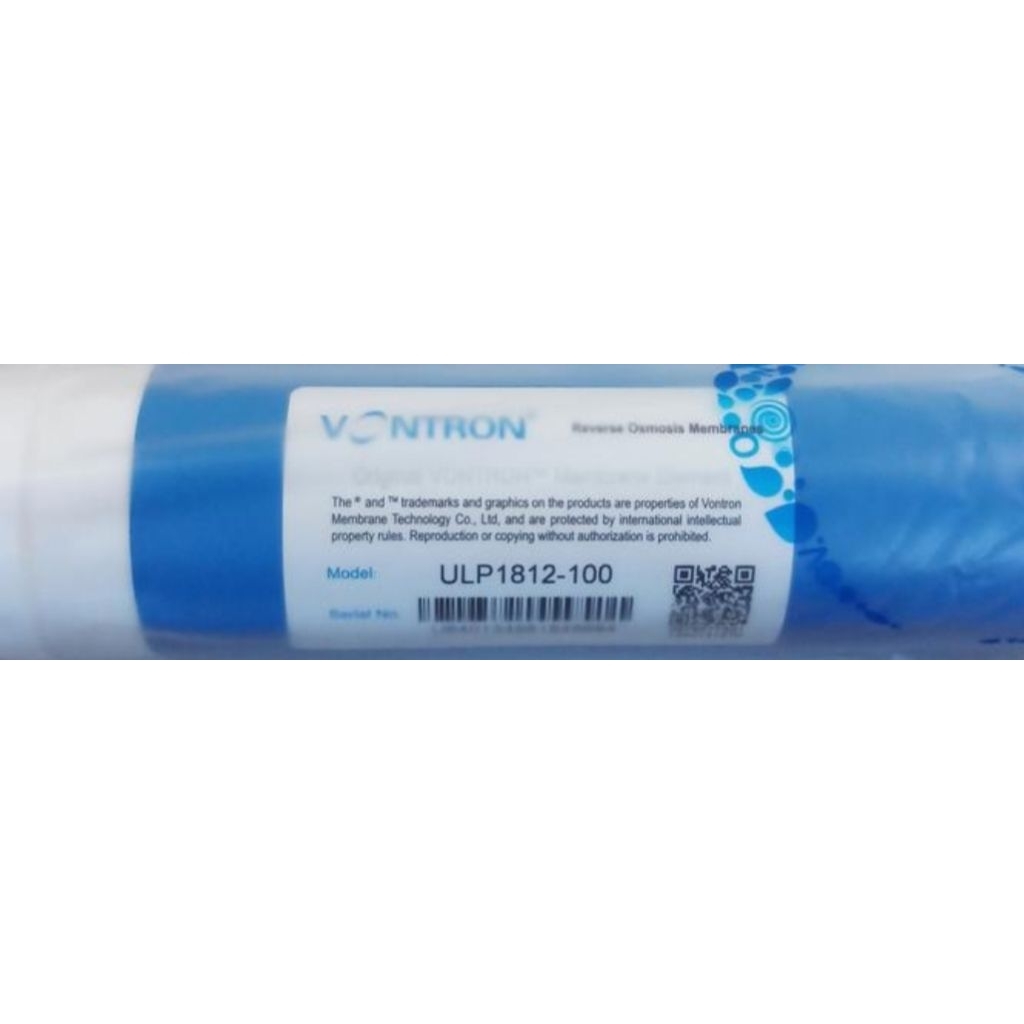 Membran RO Vontron 100 GPD / Membran Vontron ULP1812-100 Reverse osmosis