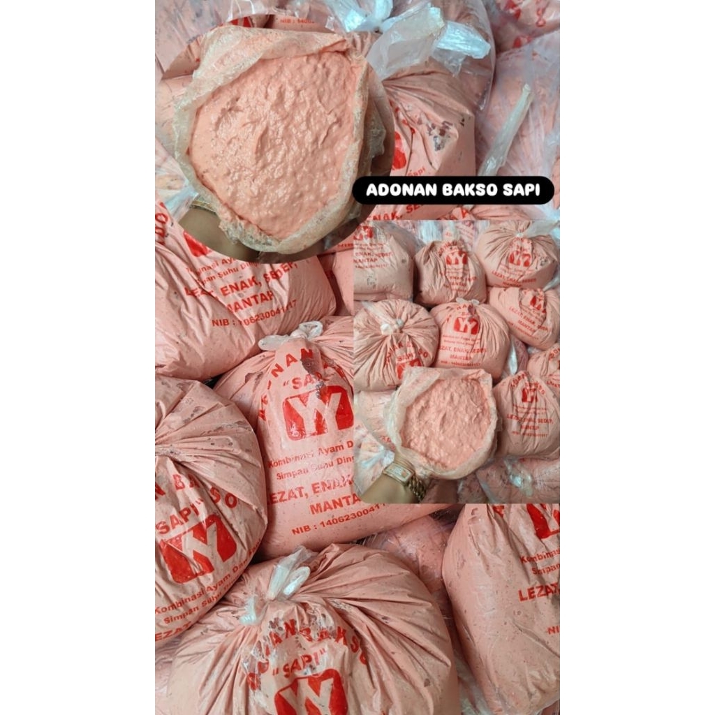 

Adonan Bakso Sapi 1kg