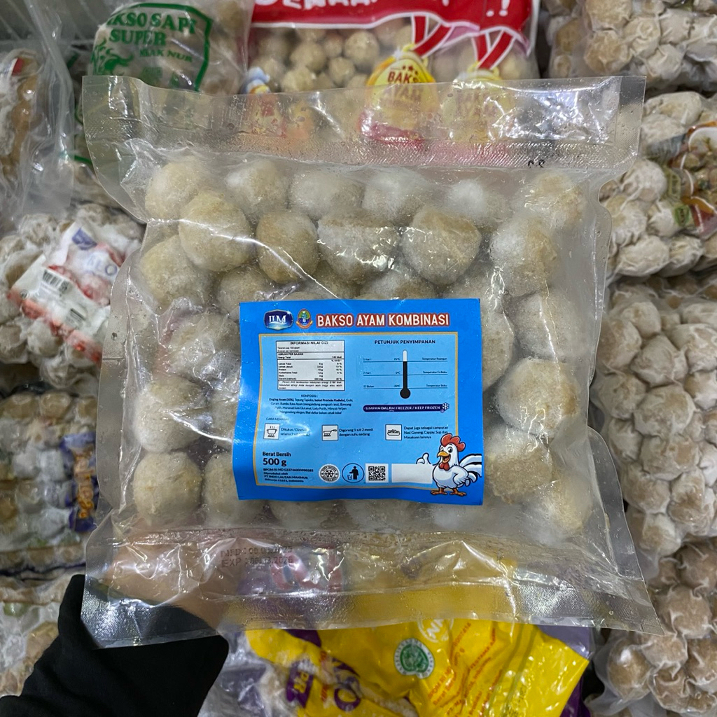

ILM Bakso Ayam Kombinasi 500gr