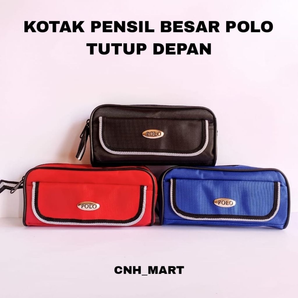 

Kotak Pensil Polo Tutup Depan JU-504 - Kotak Pensil Besar Polo Tutup Depan - Kotak Pensil Bahan Tebal Polo