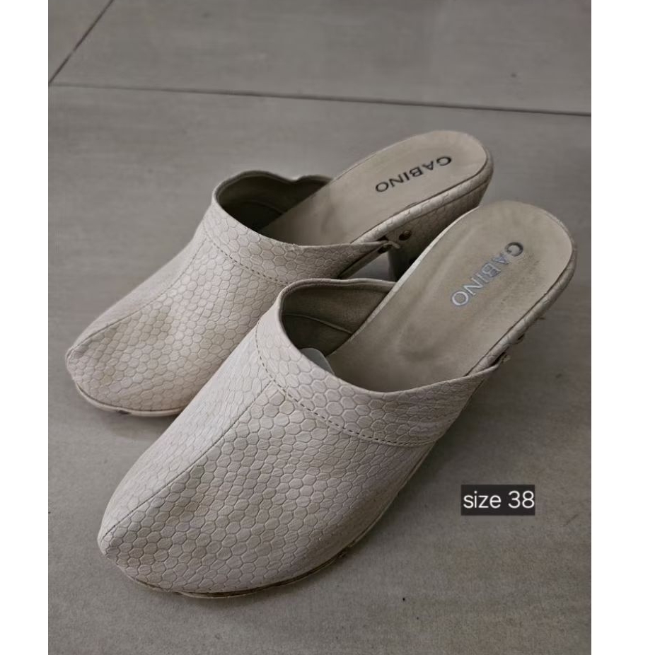 sepatu sandal gabino heel 5cm