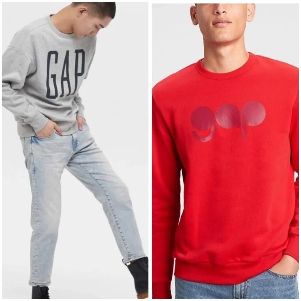Sweater GAP Original GAP Logo Fleece Sweatshirt