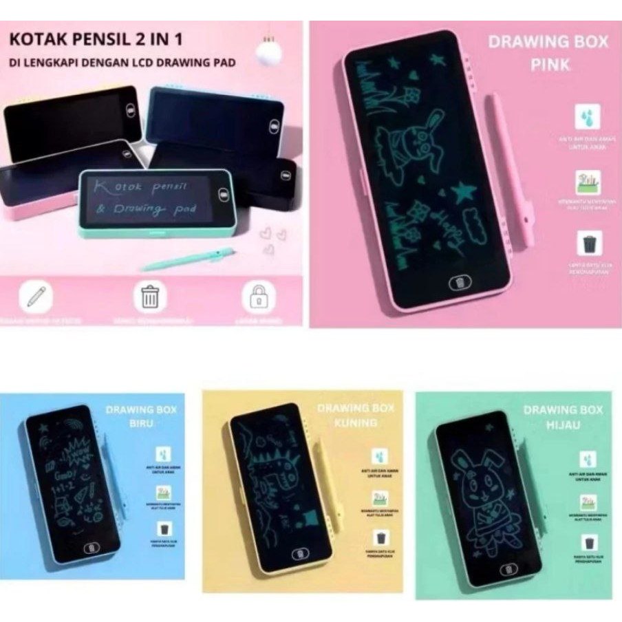 

Kotak pensil drawing box ori