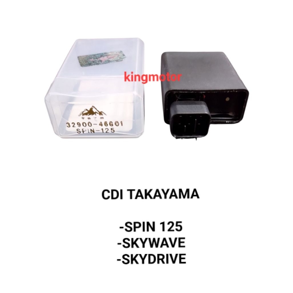 CDI UNIT ASSY TAKAYAMA SPIN 125 SKYWAVE SKYDRIVE ORI TAKAYAMA