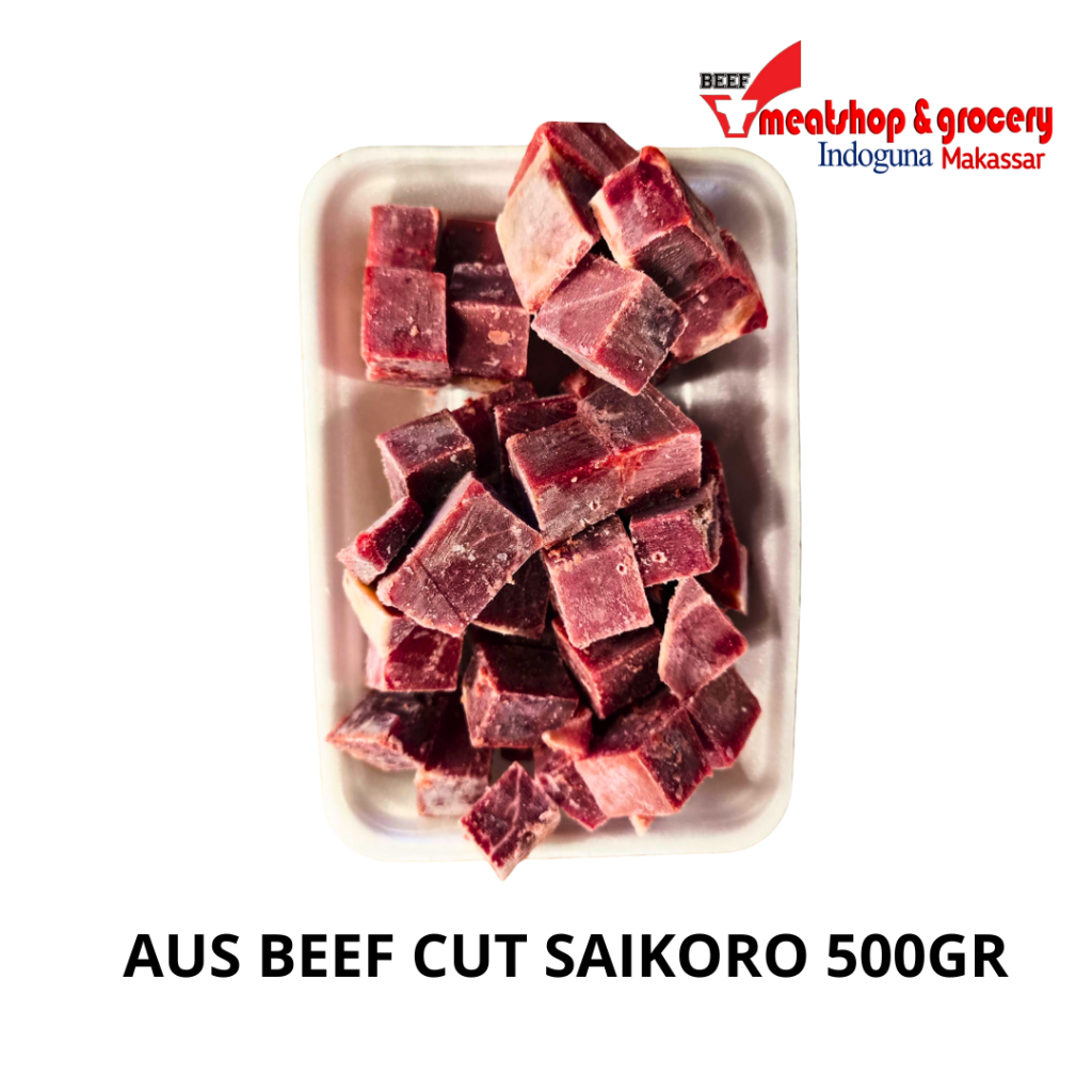 

Daging Sapi Australia Saikoro 500gr