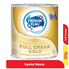 Frisian Flag Susu Kental Manis Gold kaleng 370gr, 1 karton/ dus
