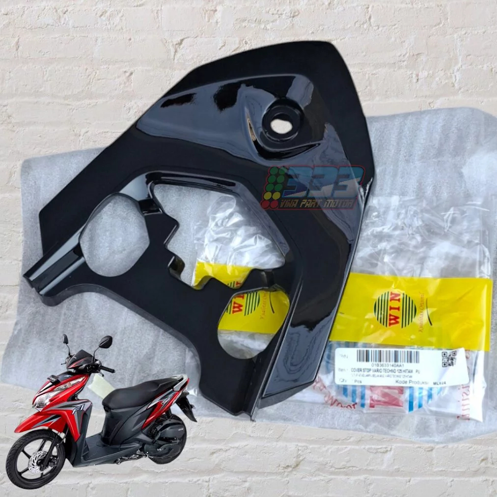cover center rear cover stop tail sambungan body belakang vario techno 125 fi old KZR