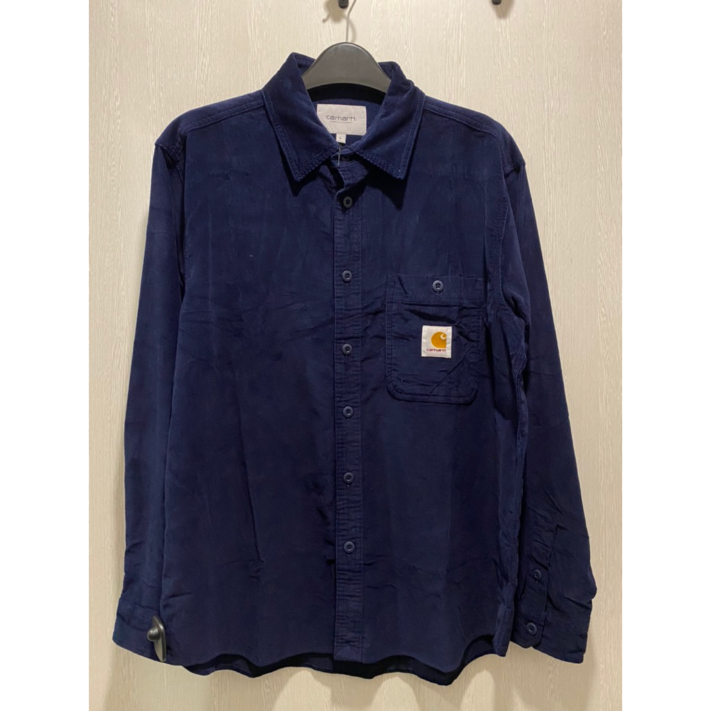 Carhartt Corduroy Workshirt (Navy)