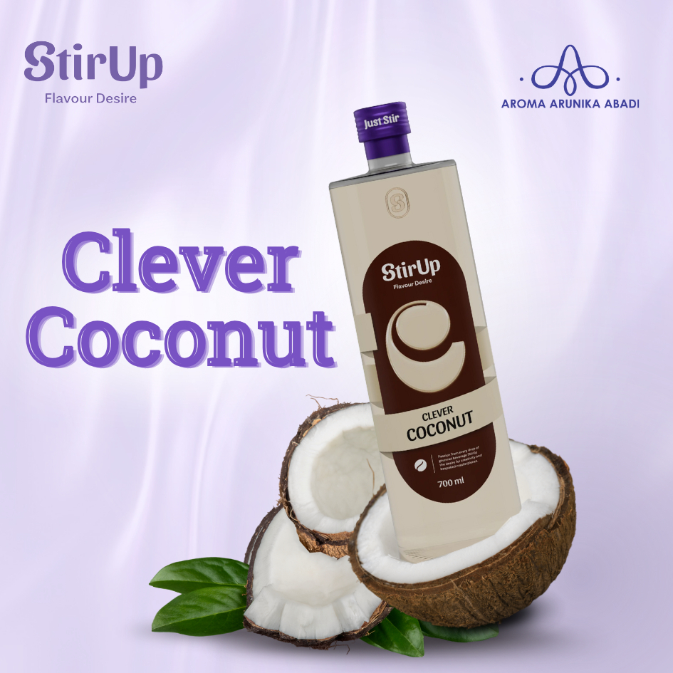 

StirUp Clever Coconut - Sirup Rasa Coconut / Kelapa 800 ml
