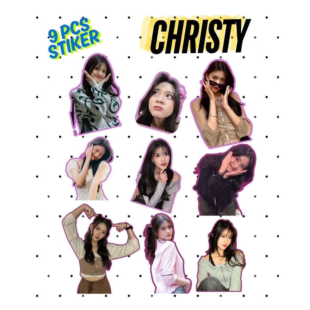 

[ISI 9] Stiker JKT48 Member Inti PART 1 Waterproof Vinyl Doff – Kualitas Premium