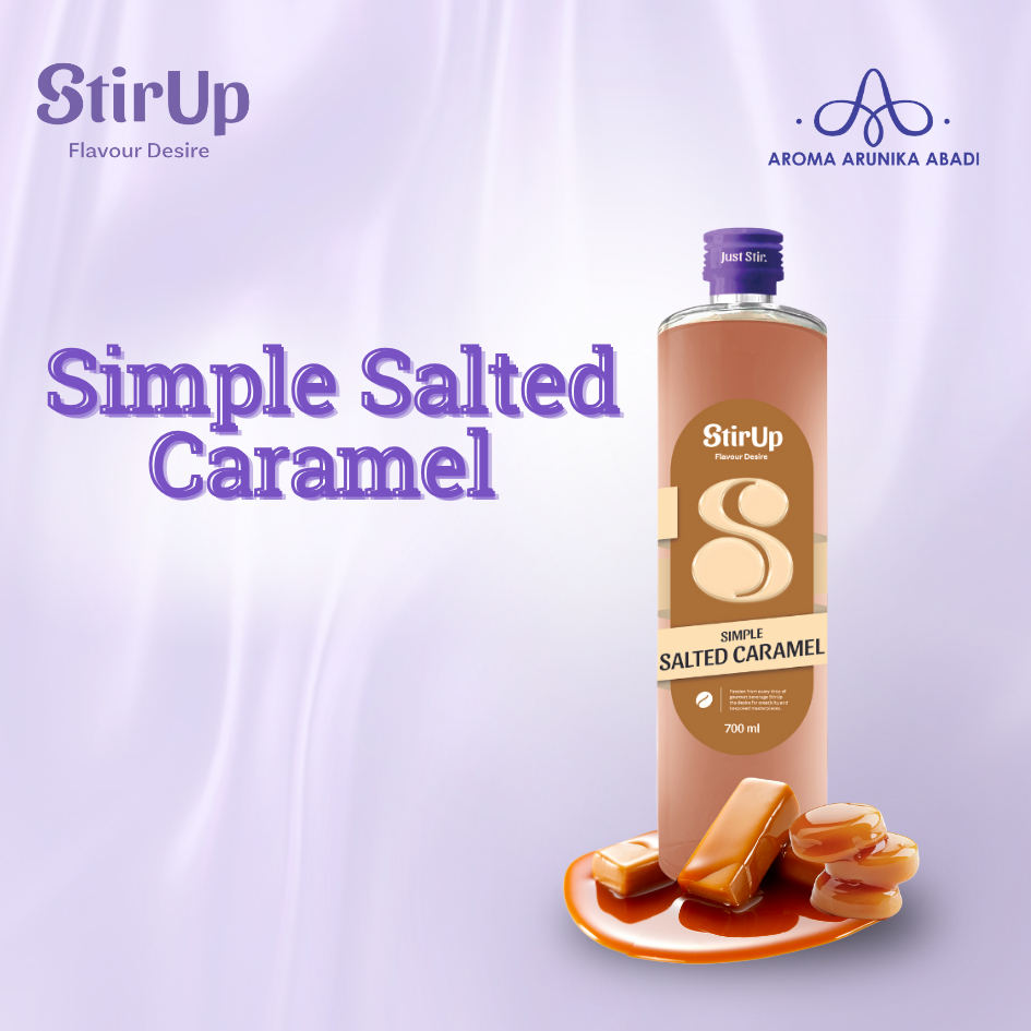 

StirUp Simple Salted Caramel - Sirup Rasa Salted Caramel 800 ml