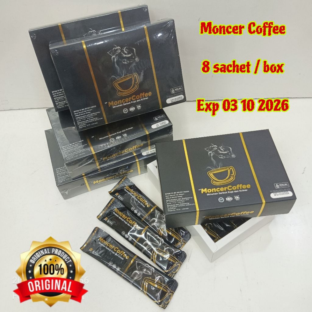 

NFMancerCoffee, Minuman Serbuk Kopi dan Krimer, Dengan Herbal ekstrak Gingseng