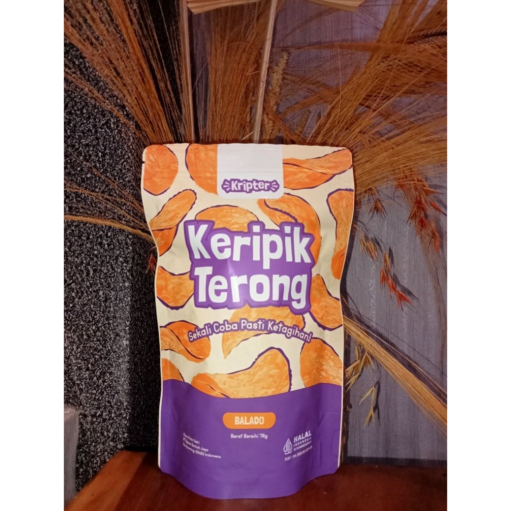 

Kripter ( Keripik Terong )
