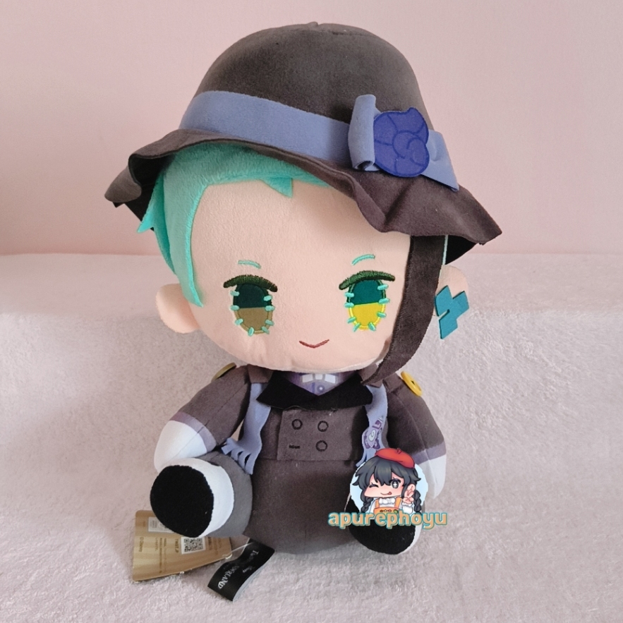 Boneka Disney Twisted Wonderland Octavinelle Jade Leech Handmade SEGA Plush