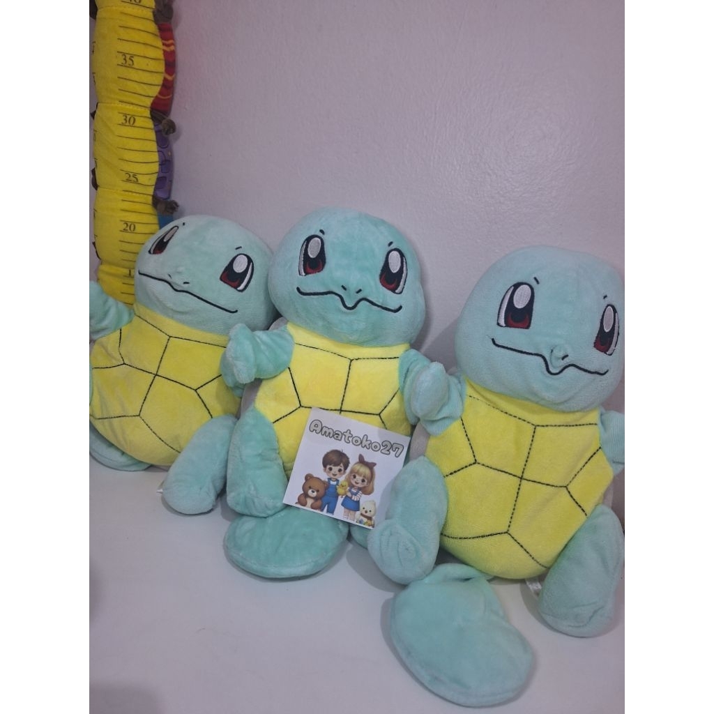 Boneka squirtle pokemon kura