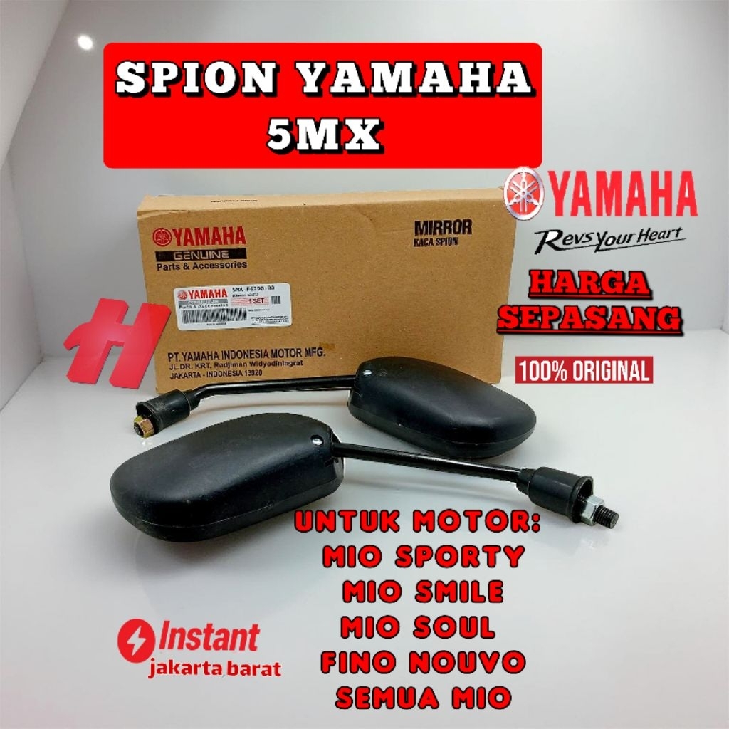 ORI KACA SPION YAMAHA 5MX MIO SPORTY,MIO SMILE,MIO SOUL