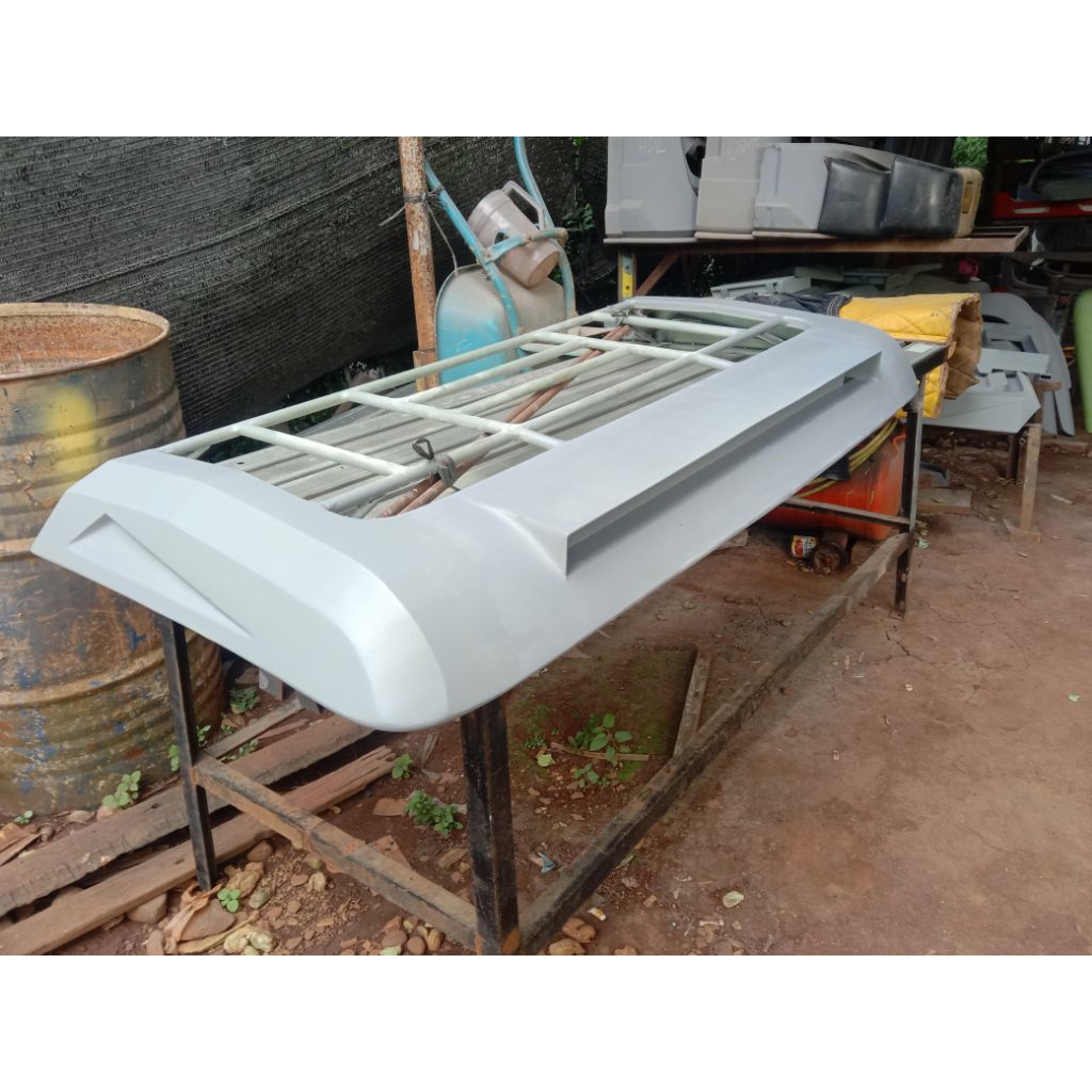 bando/jumin TRAGA model lampu strobo plat besi rangka pipa PNP