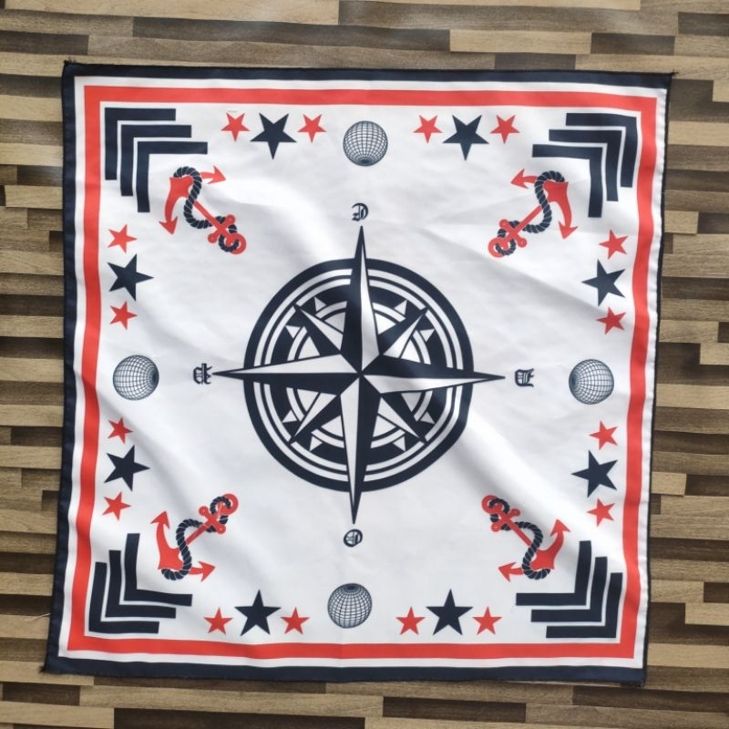 slayer bandana scraf pria dan wanita motif jangkar multifungsi