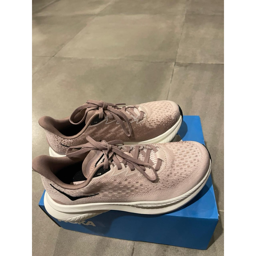hoka cewe Ori map Hoka Hoka Mach 6 BLA Women's Lifestyle Shoes - Cosmic Pearl / Quartzite NEW BUKAN 
