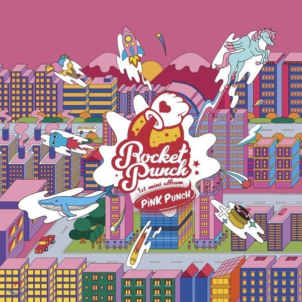 [PO REG] ROCKET PUNCH 1st Mini Album - PINK PUNCH