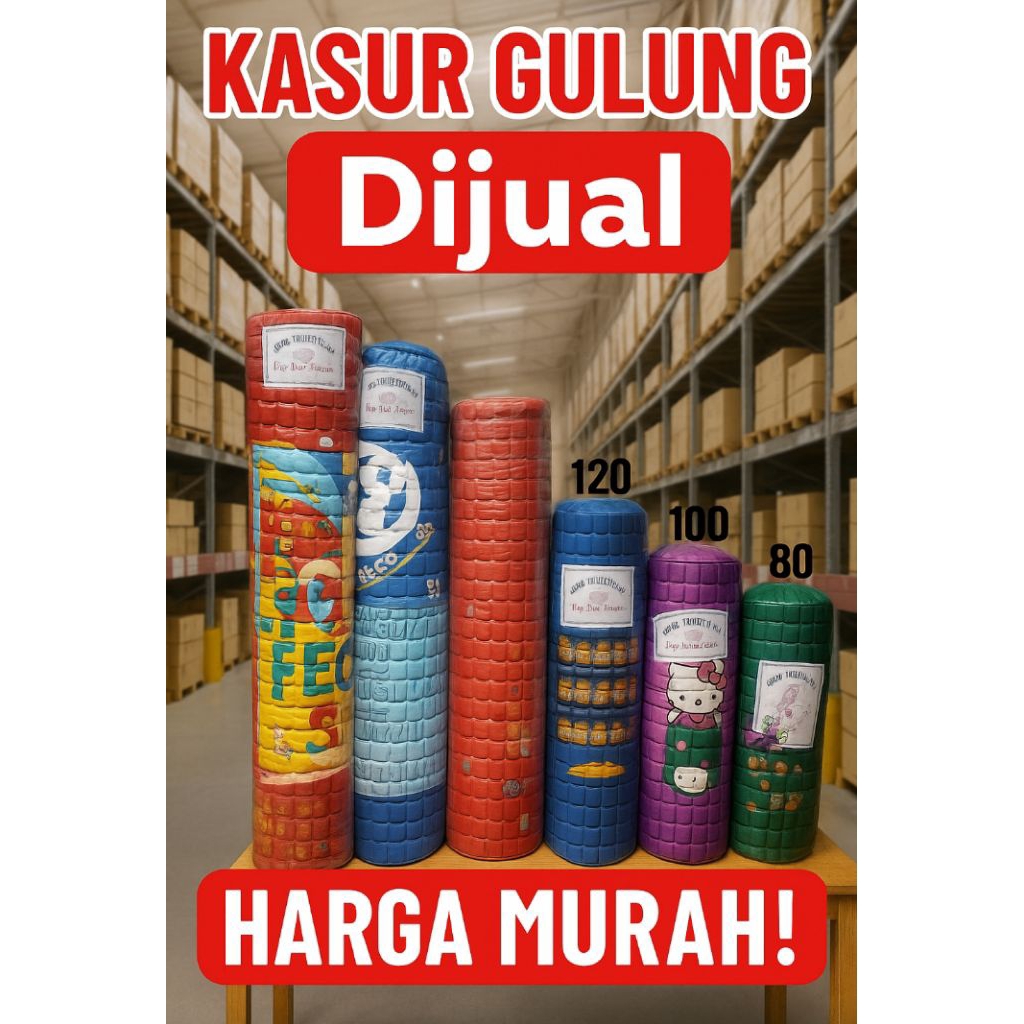 KASUR PALEMBANG UK.180 x 200 KAPUK