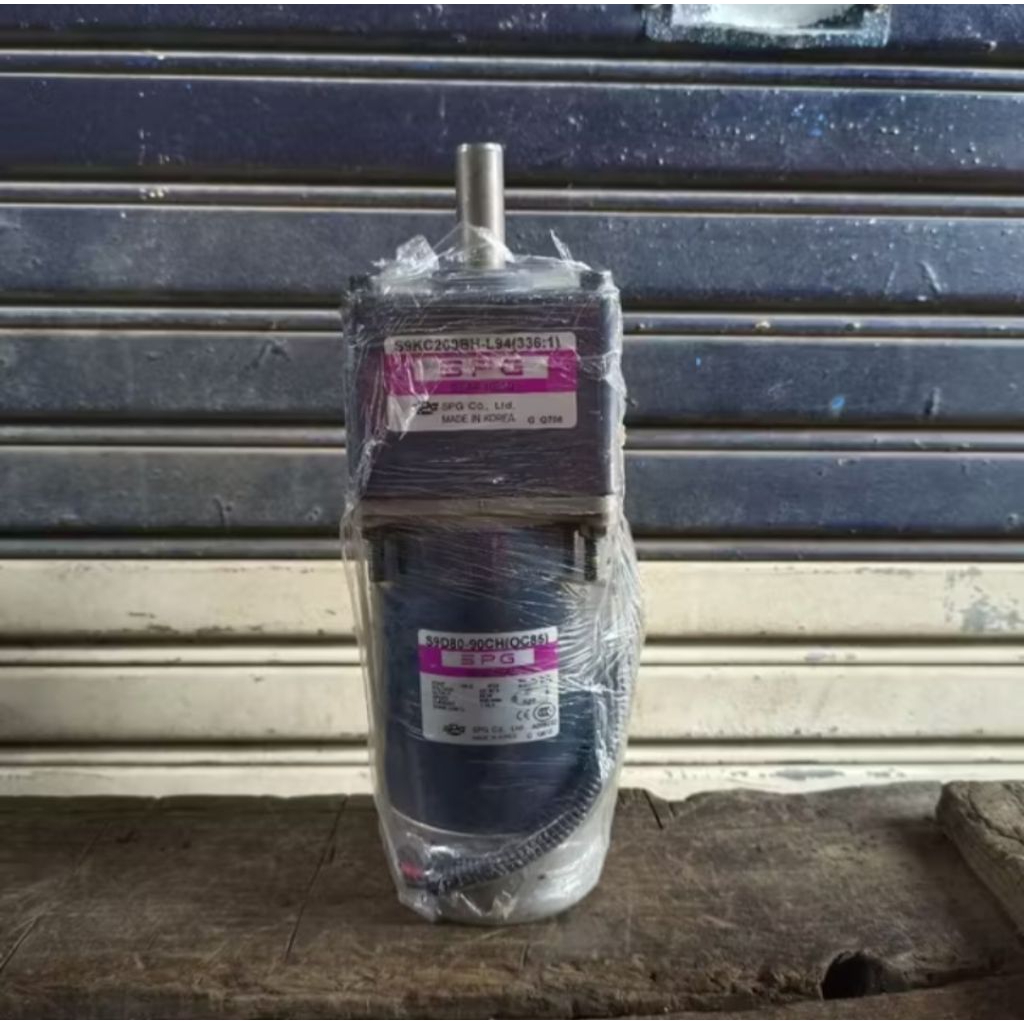 DC MOTOR GEARBOX 90V RATIO 1,19 50 RPM TORSI KUAT