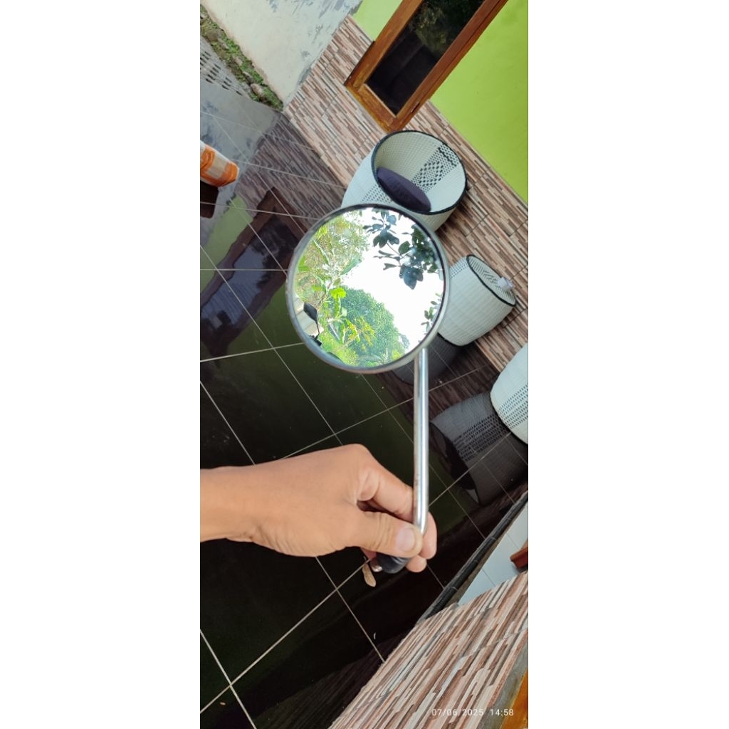 kaca spion bagian kiri saja yamaha fino karbu fino fi