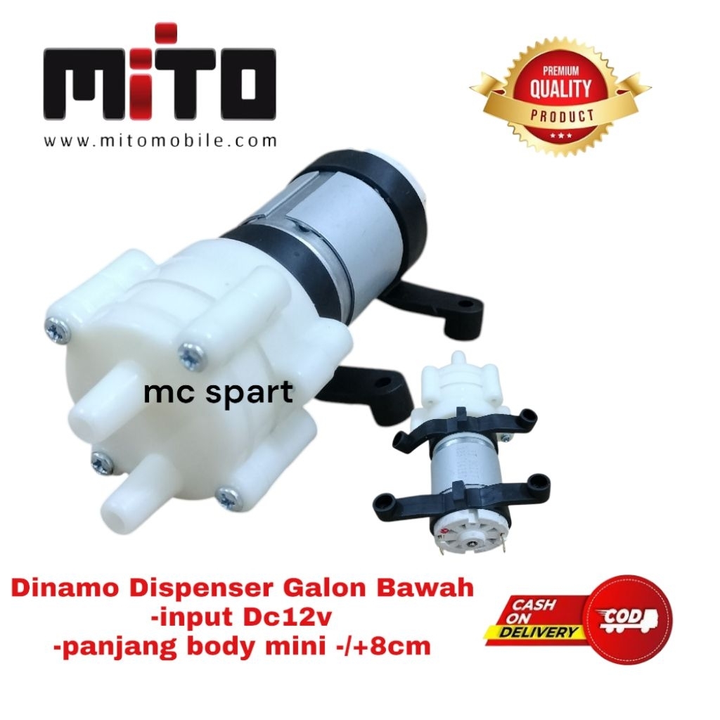 Dinamo Dispenser galon bawah dispenser galon Mito