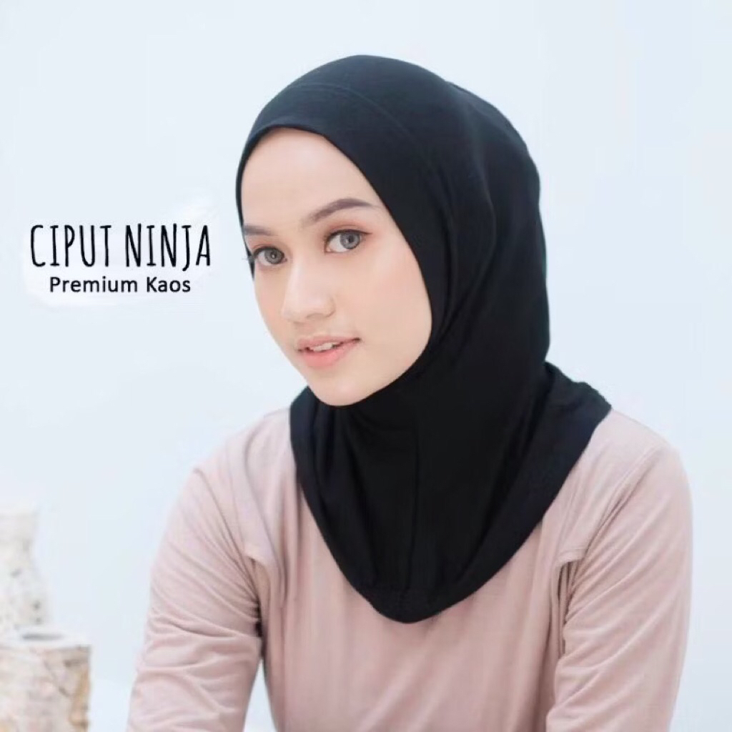 Ciput Hijab Ninja Euro Anti Budeg Dan Anti Pusing Tanpa Resleting | Premium Dalaman Jilbab Anti Puye