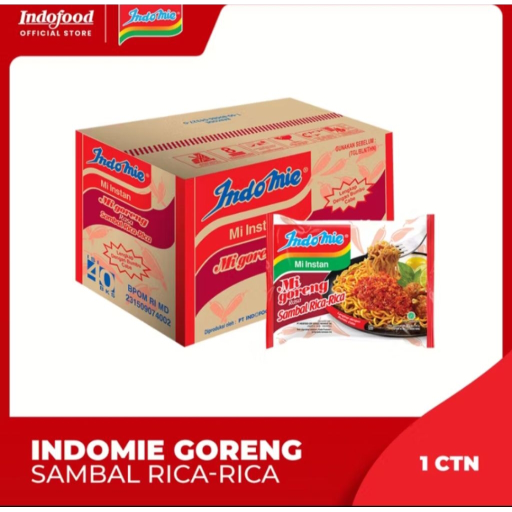 

indomie goreng sambal rica rica (40 pcs)